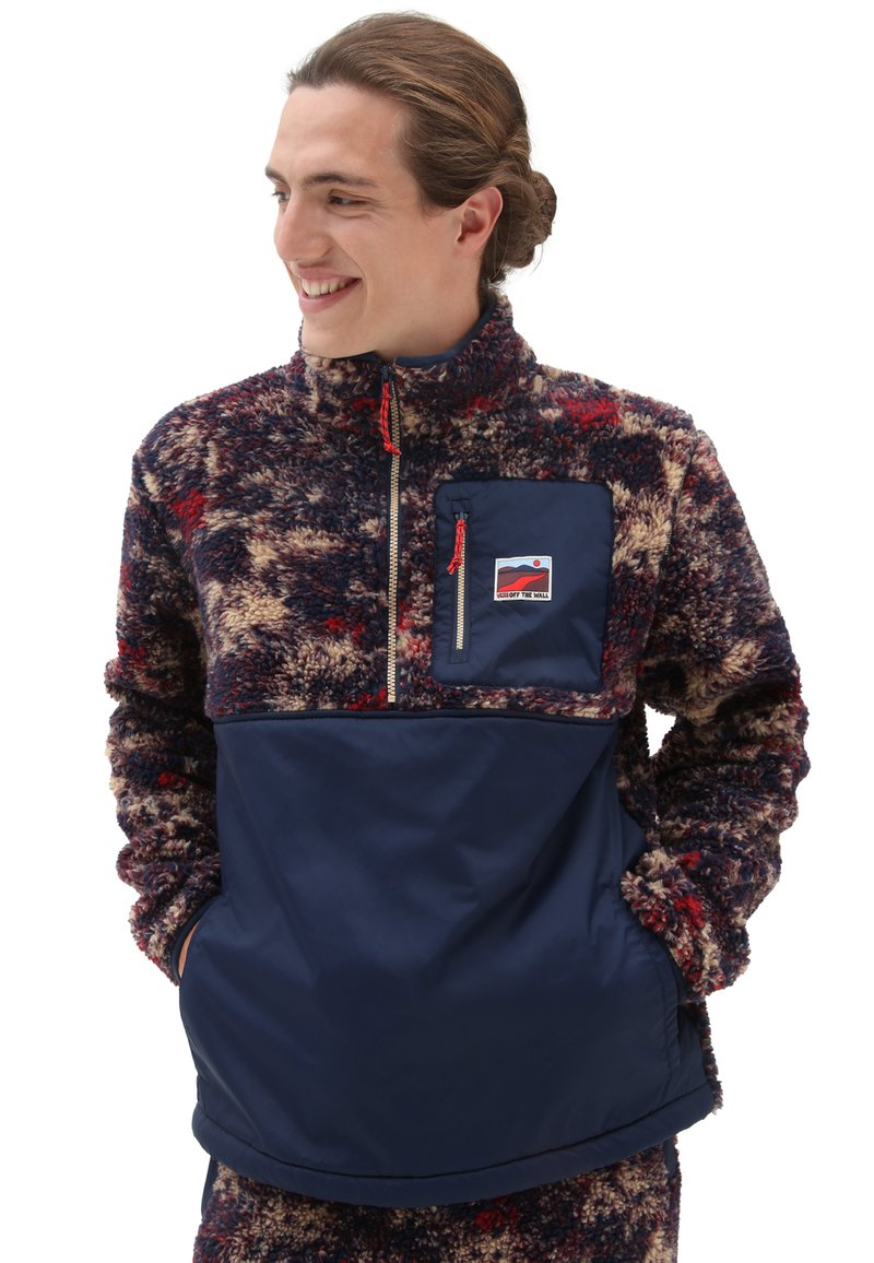Vans VANS OUTDOOR CLUB QZIP Fleecejacke dark blue/dunkelblau