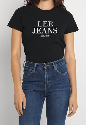 Camiseta estampada - black