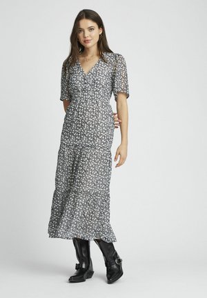 IMPRIMÉE - Robe de jour - bleu foncé