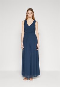 VILA - VIMILINA LONG DRESS NEW VERSION - Cocktailjurk - total eclipse Miniatuurafbeelding 1