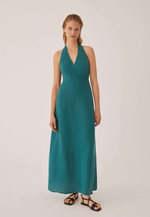 HALTER - Maxi šaty - evergreen