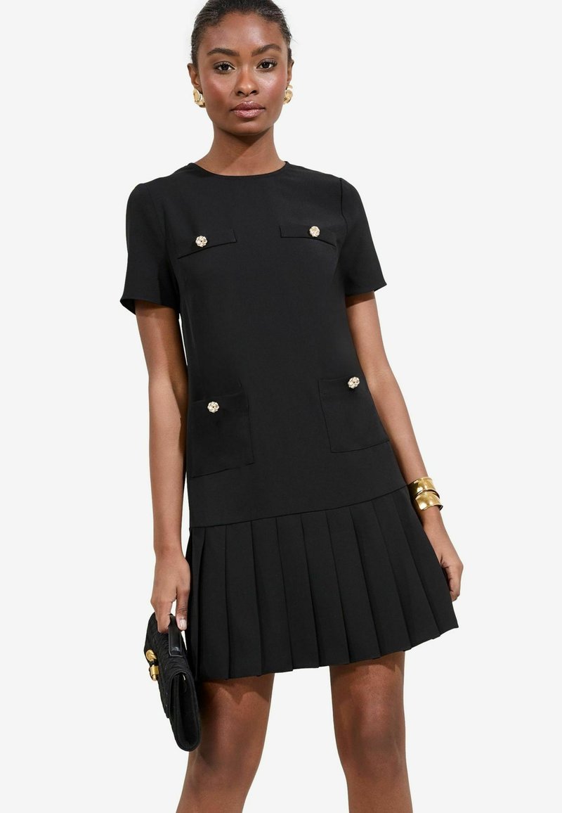 Lipsy REGULAR FIT - SHORT SLEEVE - Kasdienė suknelė - black
