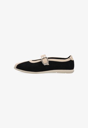 VENEZIA, BALLERINA SHOES - Ballerina's met enkelbandjes - black