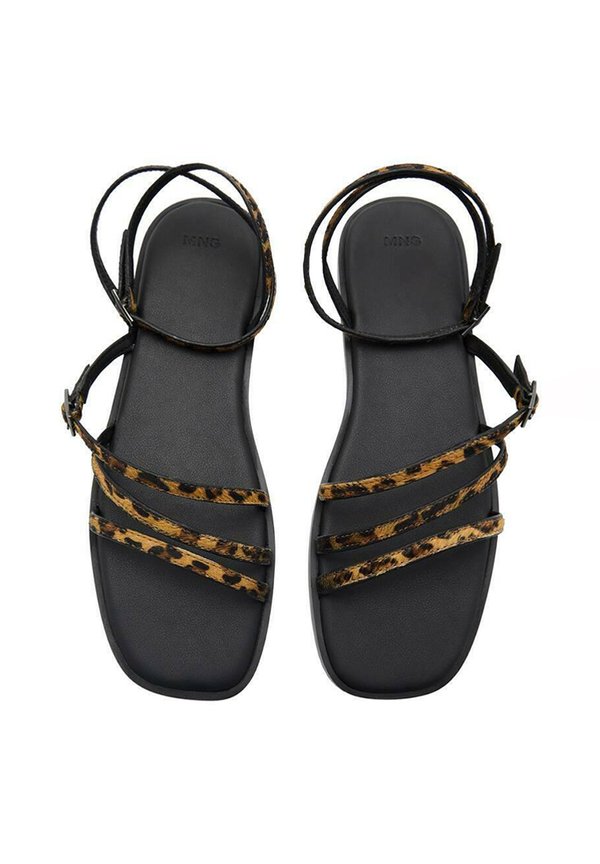 ANIMAL-PRINT WITH STRAPS - Sandals3