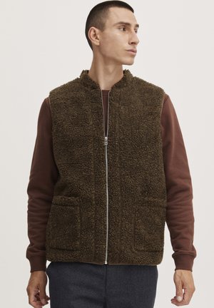 JONSON TEDDY - Veste sans manches - potting soil melange