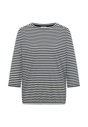 GESTREIFTES SHIRT - Langærmet T-shirt - blau