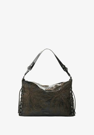Desigual, LARGE SHOULDER BAG - Shopping Bag - brown