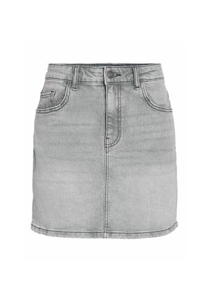 Noisy May, MINI SKIRT NMYOLANDA DENIM - Jeansrok - light grey denim
