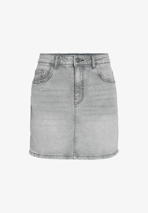 Noisy May, MINI SKIRT NMYOLANDA DENIM - Jeansrok - light grey denim