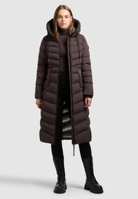 INGRAM5 - Vinterkappa /-rock - moody plum — klänning med fickor från Zalando