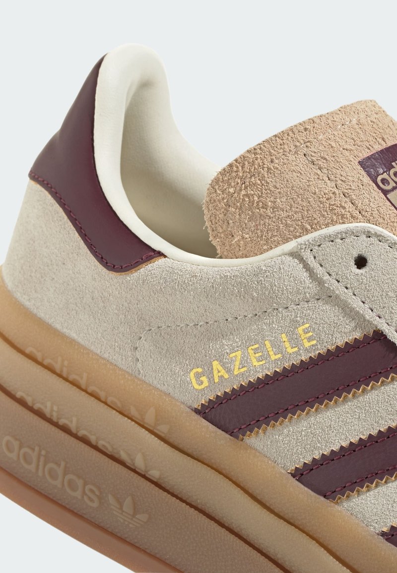 adidas gazelle silver green womens Adidas Gazelle Maroon Chalk White – Flower Kickz main image 0