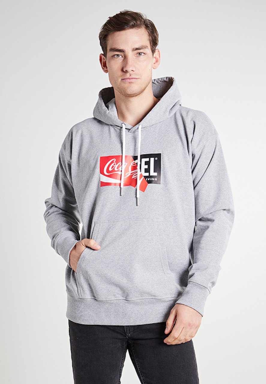 Diesel X COCA-COLA ALBY - Hoodie - grey - Zalando