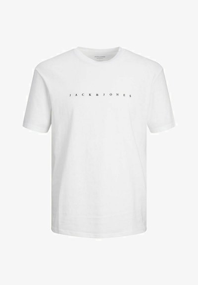 JJESTAR TEE SS - T-shirt imprimé - white