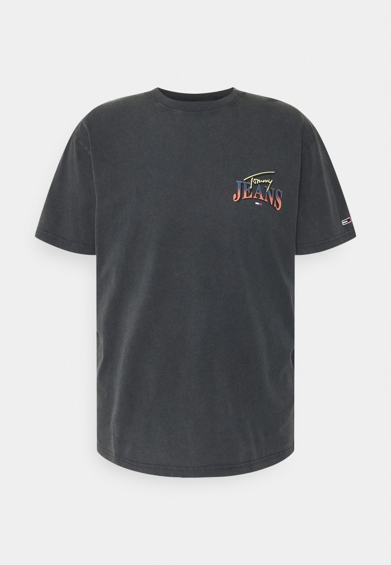 Tommy Jeans Triko s potiskem - black