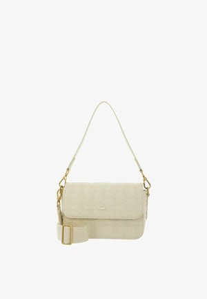 Lacoste, MAHEKI FLAP CROSSOVER BAG - Sac à main - poudre