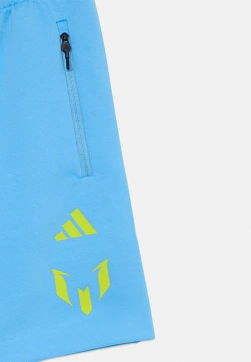 adidas MESSI YOUTH UNISEX - Pantalón corto de deporte - semi blue burst/semi solar yellow — photo 3