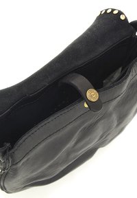 Campomaggi PETRA - Borsa a tracolla - nero pietra bianca