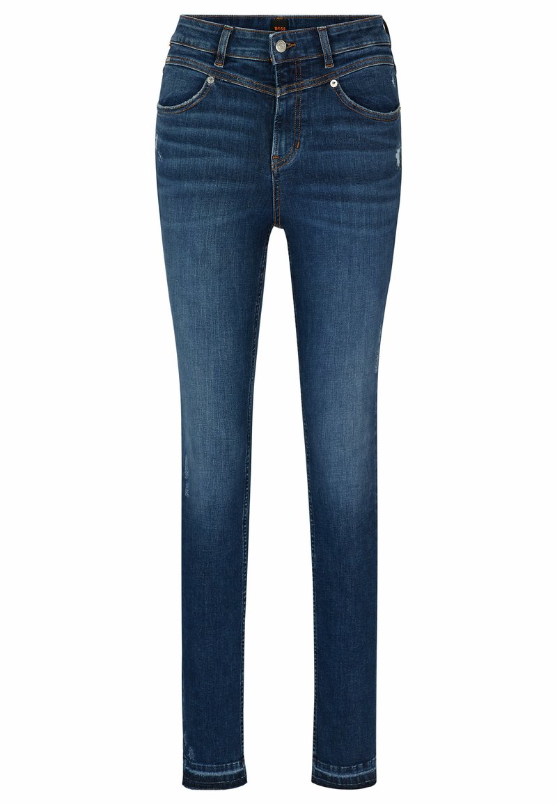 Boss Slim fit jeans donkerblauw Boss Slim fit jeans donkerblauw