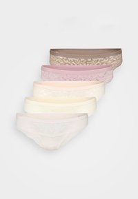 Unausgewählt, pink/white/brown