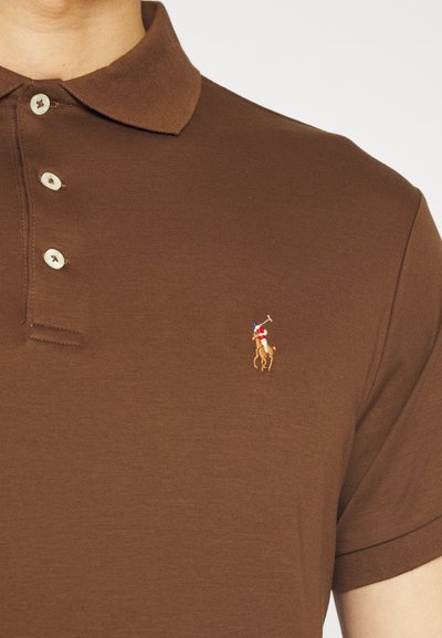 Polo Ralph Lauren CUSTOM SLIM FIT SOFT COTTON POLO SHIRT - Polo - american brown