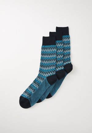 Missoni UNISEX 3 PACK  - Zeķes - blue