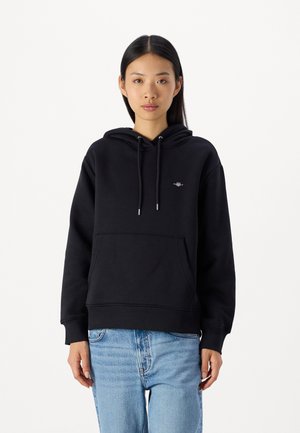 SHIELD HOODIE - Sweatshirt - black