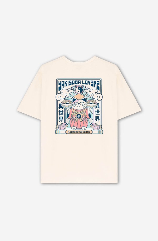 YAKISOBA LOVERS UNISEX - Print T-shirt - ivory4