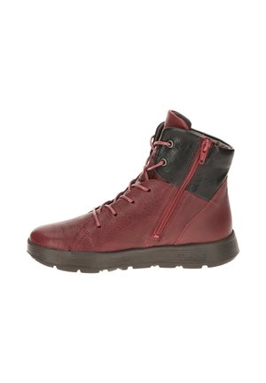 COMODA WARMFUTTER - Platform ankle boots - rot