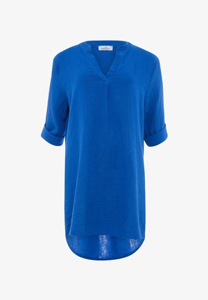 Zwillingsherz MUSSELIN niebieski