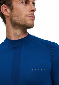 FALKE WARM TURTLENECK MILD TO COLD TEMPERATURES - Hemd - blue