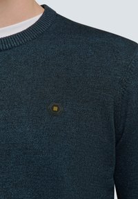 NO EXCESS TIMELESS TWO TONE  - Strickpullover - blue