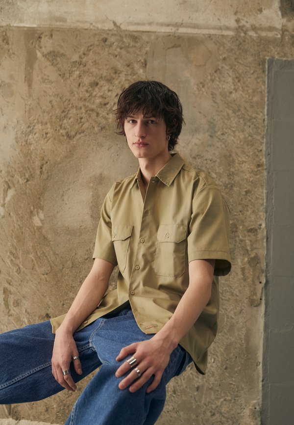 WORK  - Shirt - khaki