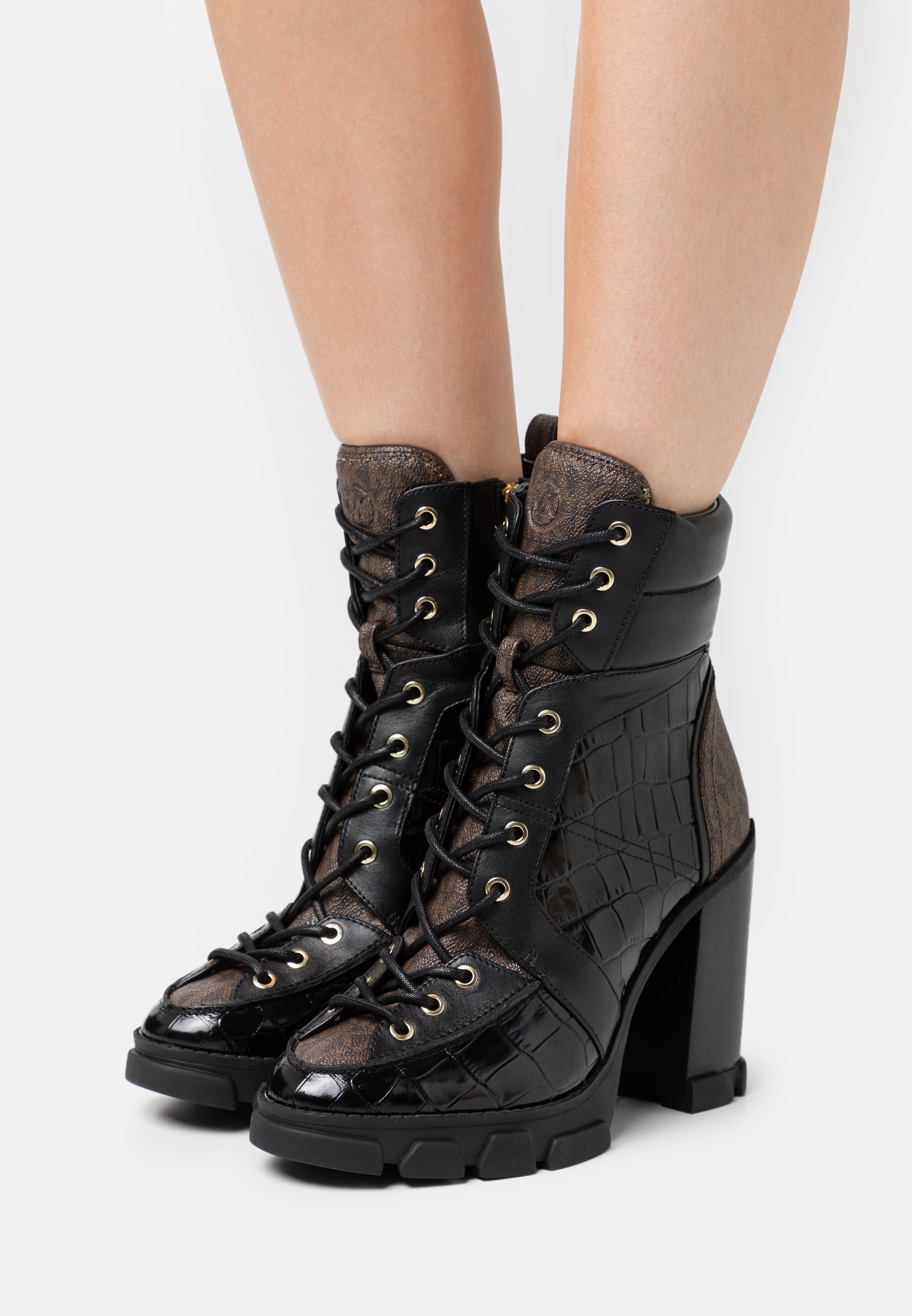 Michael Kors Lace Up Booties Hotsell 