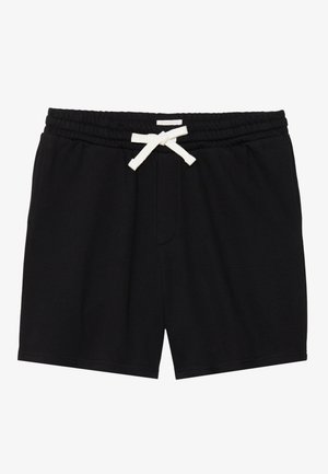 WIDE LEG SHORTS UNISEX - Pantaloni de trening - black