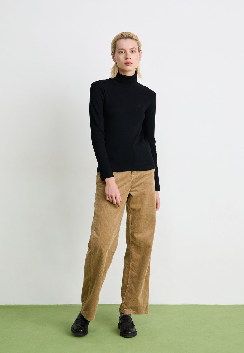 Carhartt WIP PHILIPA MOCKNECK - Top s dlouhým rukávem - black