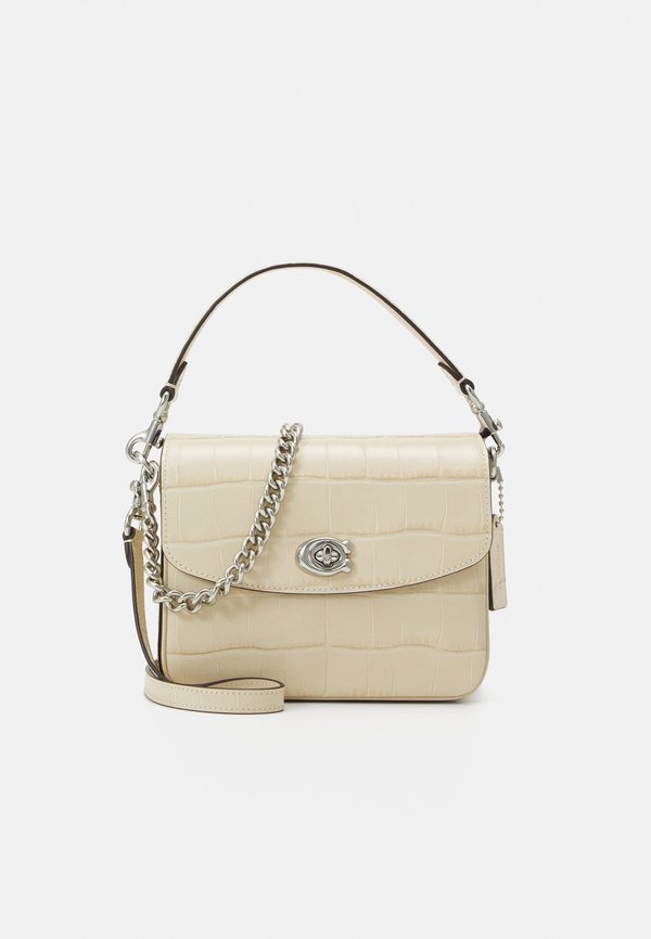 EMBOSSED CASSIE CROSSBODY - Handbag - ivory