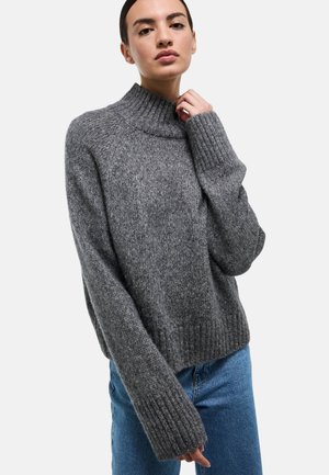 Pullover - gris chine fonce