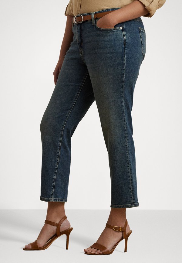 MID-RISE STRAIGHT ANKLE JEAN - Straight leg jeans - haze wash2