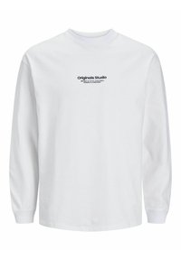 CREW NECK - Langærmet T-shirt - bright white
