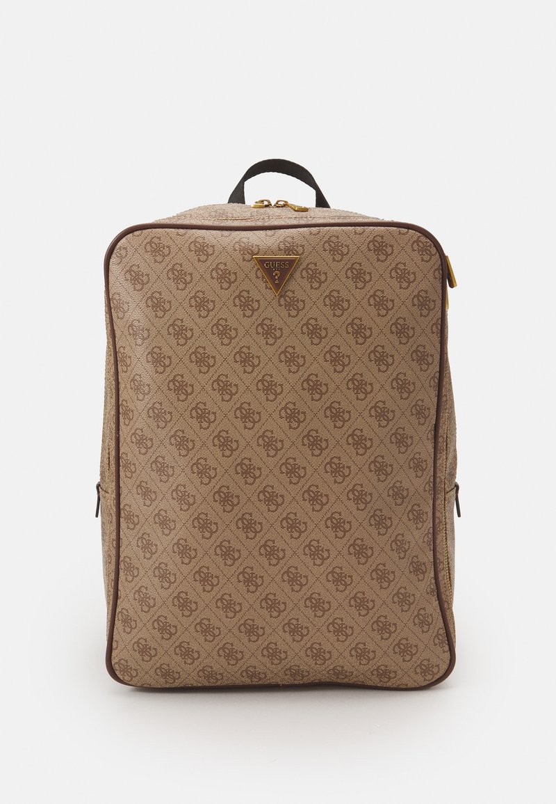 Guess VEZZOLA SMART FLAT BACKPACK UNISEX Rucksack beige/brown/beige Zalando.co.uk