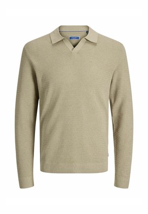 Jack & Jones PREMIUM, Knitted Knitted - Strickpullover - lemon pepper