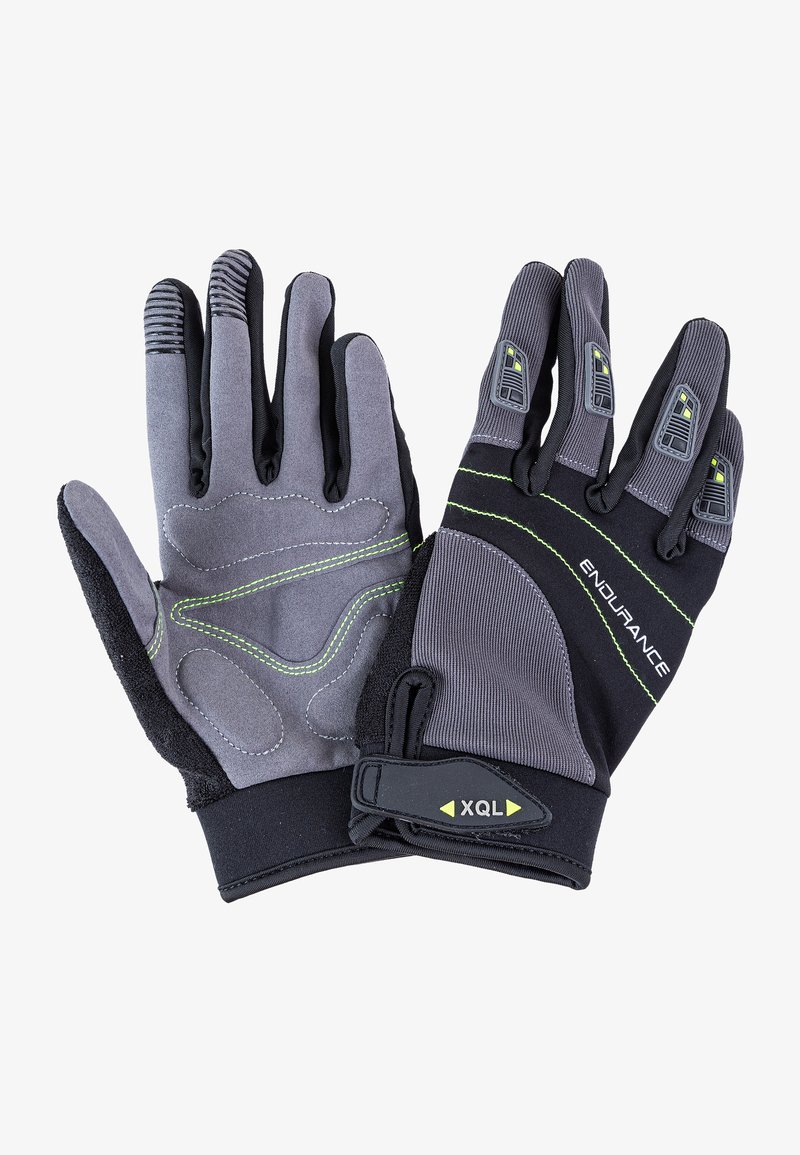 Leki Gants Prc Boa Shark Black-Neon Yellow Langlauf handschoenen Leki Gants Prc Boa Shark Black-Neon Yellow Langlauf handschoenen