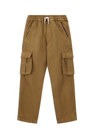 JOGGER - Pantalon cargo - dunkelgrün