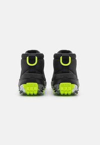 adidas Performance FORTATRAIL KIDS - Vaelluskengät - core black/iron metallic/lucid lemon