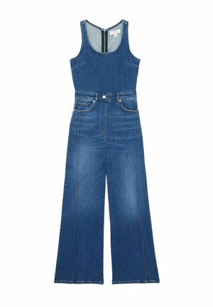 Reiss ROSE WIDE-LEG RACER-BACK - Lühikeste varrukatega bodi - indigo