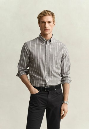 GANT, MELANGE STRIPE  - Chemise - brown melange
