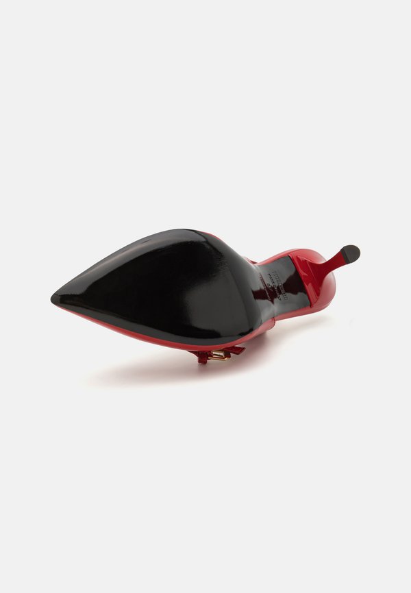 BUCKLED BOW - Classic heels - rosso4