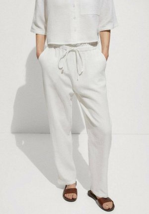 Mango, Nohavice - off-white