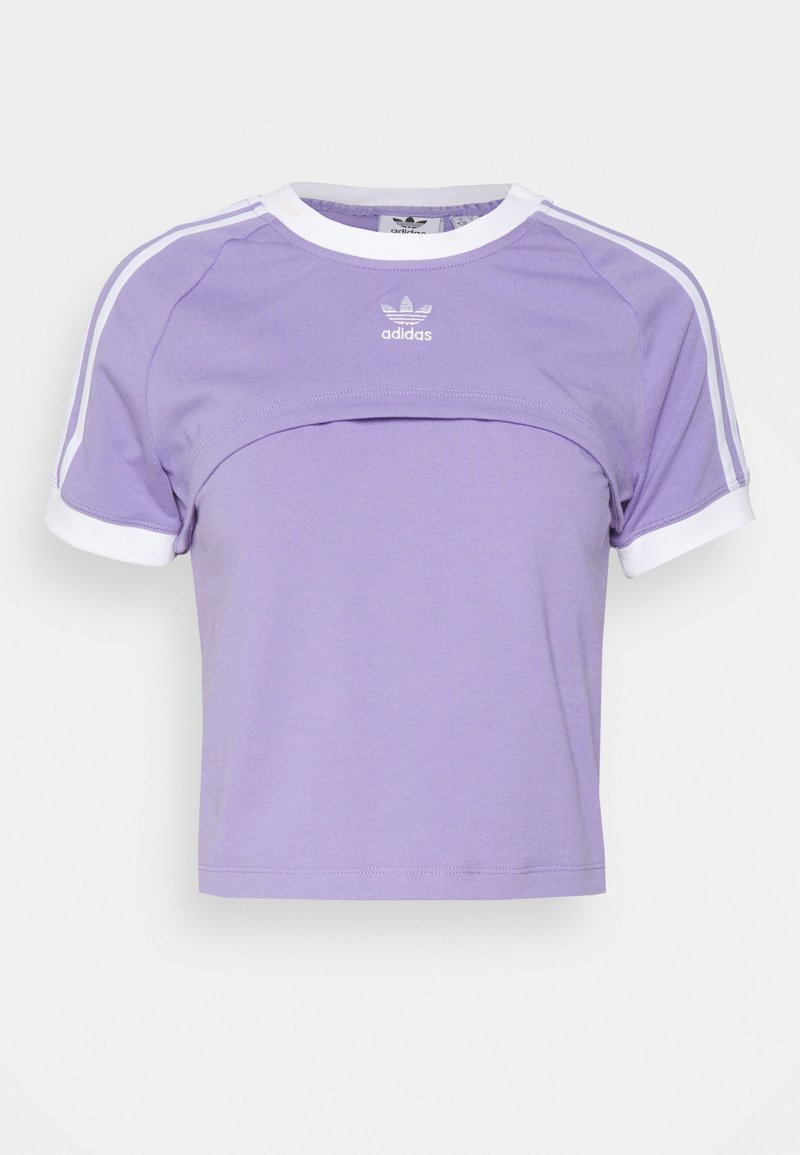 adidas Originals T-shirt print lila adidas Originals T-shirt print lila