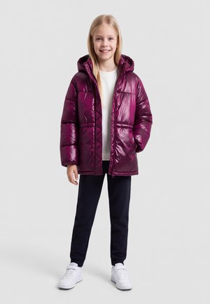 ONLY GIRLS, KOGBERGA SHINY PUFFER - Χειμωνιάτικο μπουφάν - fig